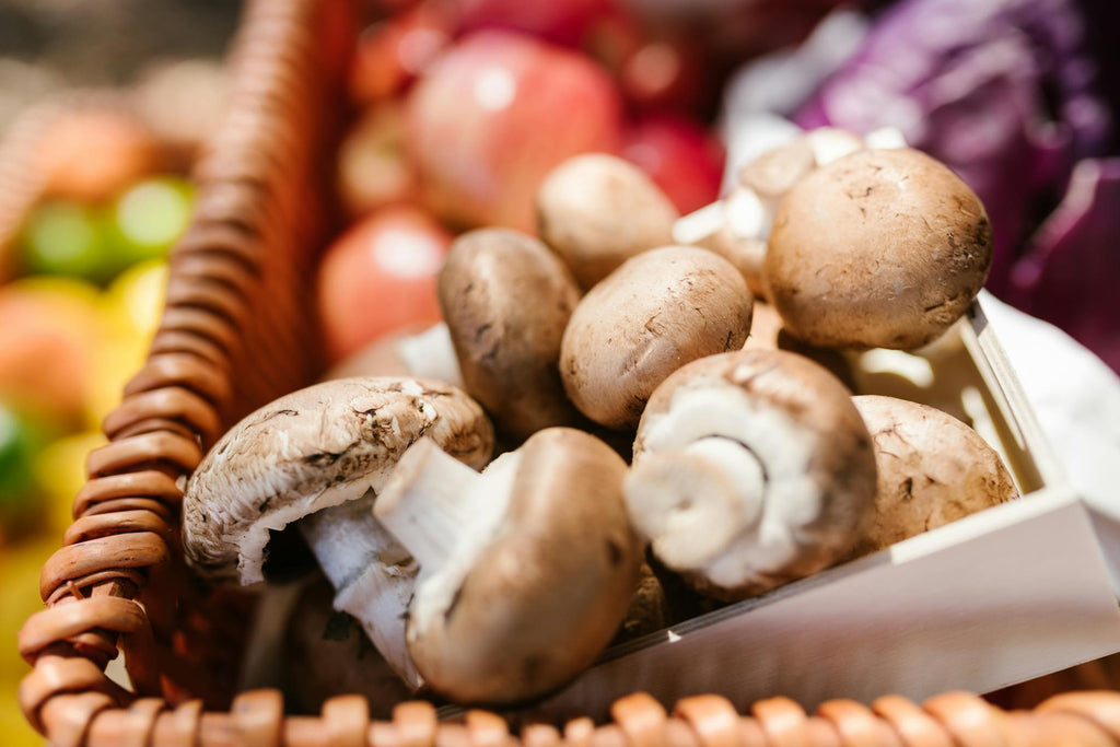 Fresh Button Mushrooms (500g)